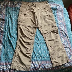 EMS Eastern Mountain Sports Cargo Zip Off Pants